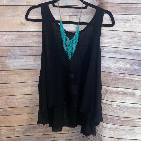 *FREE w purchase* or $8 - Beaded Tribal Fringe Necklace - Picture 8 of 14